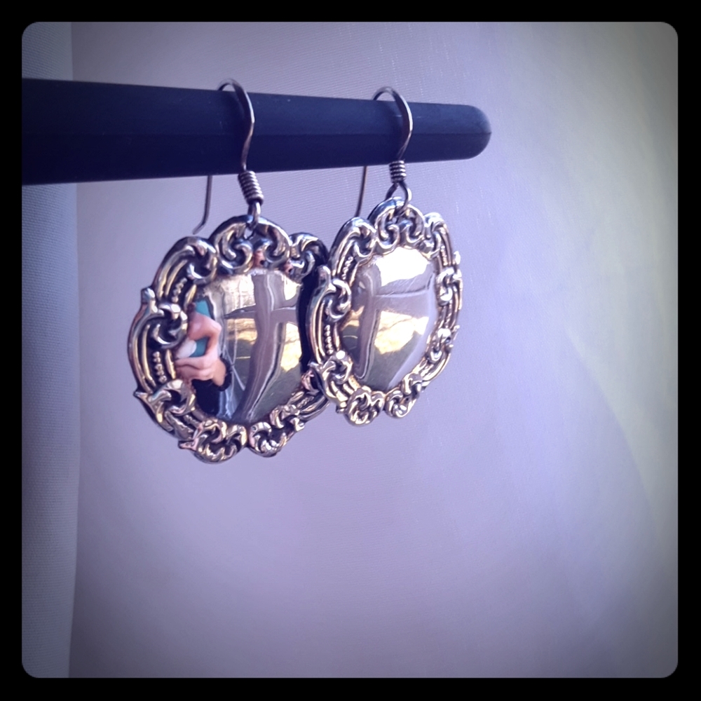 Vintage Italian Sterling Earrings